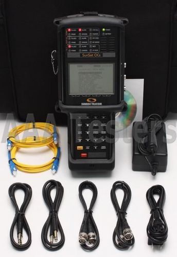 Sunrise Telecom Sunset OCx SONET Analyzer SSOCx-C w/ OC3 OC1 STS1 DS3 DS1