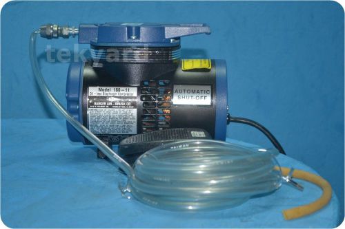 Badger air 180-11 oil-free diaphragm air pump / compressor @ (122601) for sale