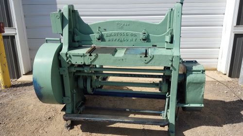 D.H. Stoll 236 Sheet Metal Power Squaring Shear 36&#034; 16 Gauge  Works