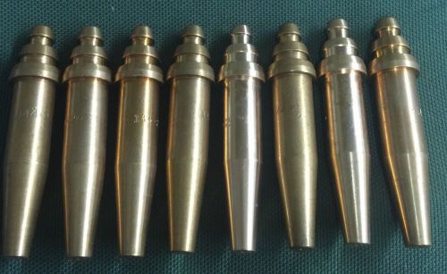 8Ea Airco Acetylene Cutting Tips 144-2