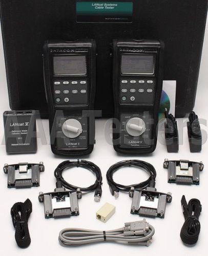 Datacom Textron LANcat V 100 MHz Cat5 Cable Certifier Tester