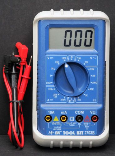 BK Precision Tool Kit 2703B Multimeter Used