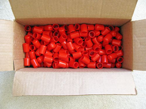 200, End Caps, Fit Outside 1/2&#034; Elect Conduit, Plastic Tips, End Caps, Plastic