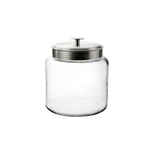 Anchor hocking 95506 montana 1.5 gallon glass jar with metal lid for sale