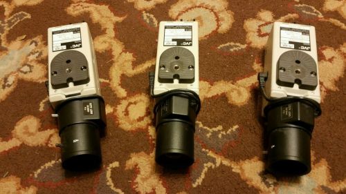 JVC Color Video Surveillance  Cameras (qty. 3)