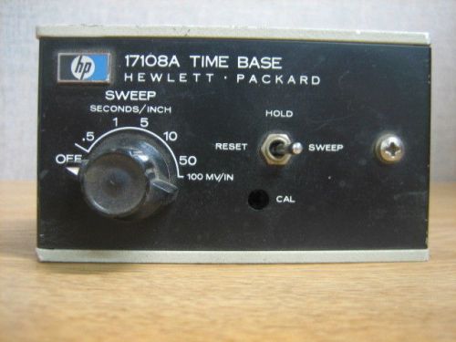 HP AGILENT MODEL 17108A EXTERNAL TIME BASE