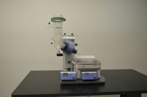 IKA RV10 Rotary Evaporator with Heating Bath and OptiChem Glassware Condenser