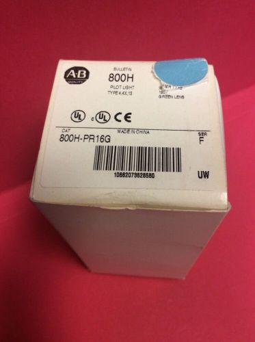 Allen Bradley Pilot Light 800H-PR16G Ser F