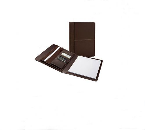 Padfolio Soft Vinyl Brown 13X10