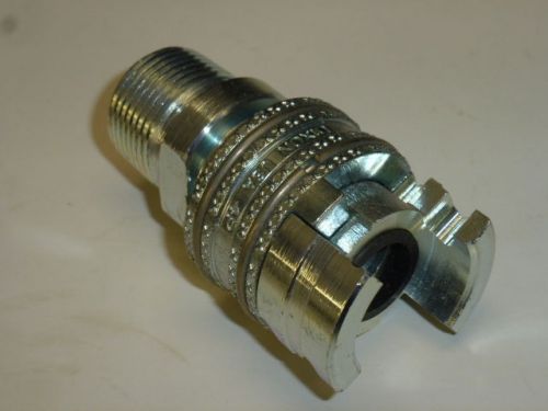 NOS! DIXON DQC P-SERIES THOR INTERCHANGE MALE COUPLER, 3/4&#034; THREADS, 4PM6