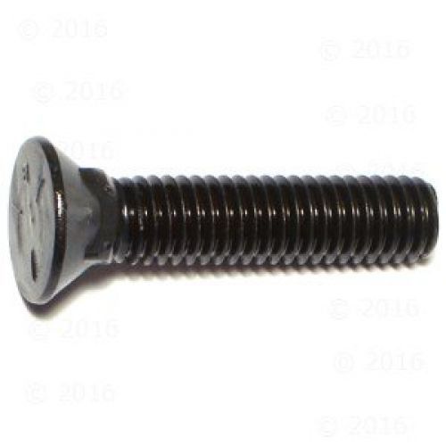 Hard-to-Find Fastener 014973294410 Grade 5 Plow Bolts, 2-Inch, 8-Piece