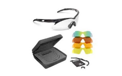 Radians SH500CS Shift Mirror Glasses w/ 5 Piece Interchangeable Lens Kit &amp; Case