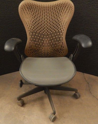 HERMAN MILLER MIRRA CHAIR - TAN - (#1467)