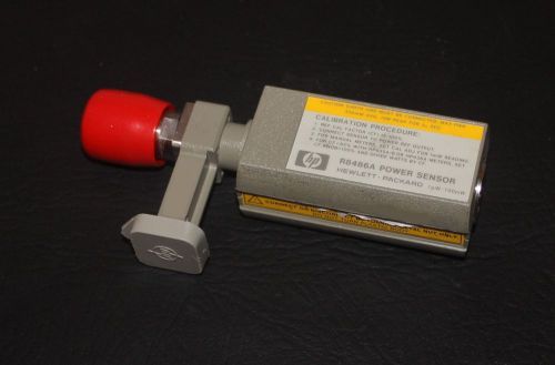 HP AGILENT R8486A POWER SENSOR 300mW 26.5-40GHZ WAVEGUIDE 10dB N CONNECTOR w/CAP