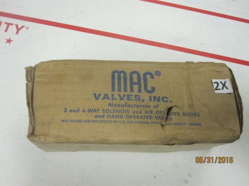 New MAC 56C-77-871BA Valve + 130B-871BAAA Solenoid 24VDC  2ens314534