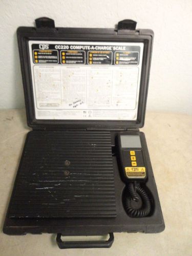 CPS CC220 Compute-A-Charge High Capacity Digital Refrigerant Scale