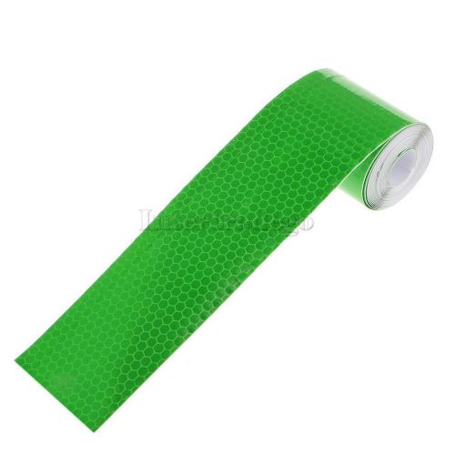 Diy safety car truck warning night reflective strip tape sticker roll green for sale