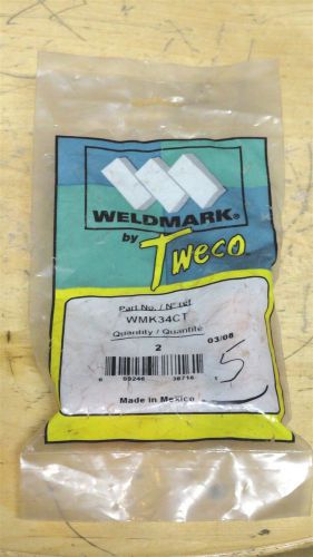 Weldmark by tweco welding nozzle insulator wmk34ct 2 pack *new in the bag* for sale