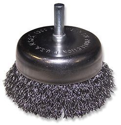 Cup brush,mounted 2 1/2 for sale