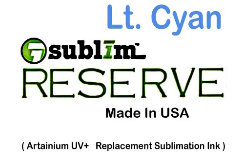 Sublim reserve  125ml original bulk sublimation ink- light cyan for sale