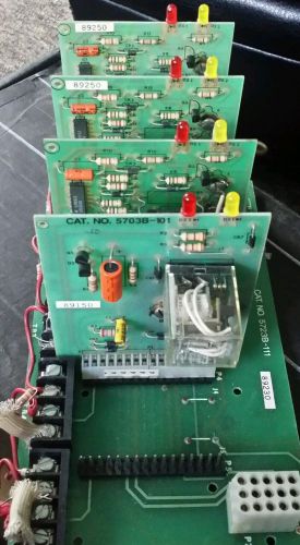 EST 5703B-122 SMOKE RECEIVING MODULES, WITH A BONUS 101 MODULE.