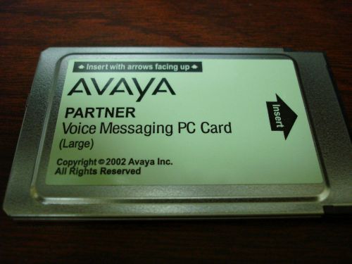 AVAYA 700226525 MESSAGING PC CARD 3.0 CWD4B LARGE