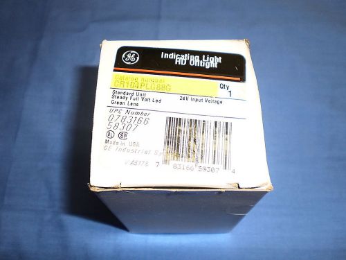 GE Green Indication Light HD Oiltight CR104PLG88G NIB