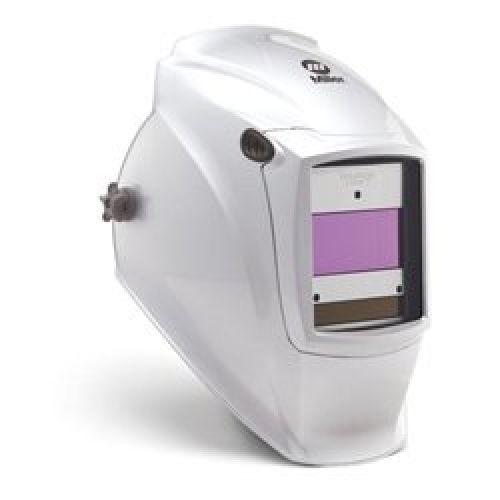 Miller electric auto darkening welding helmet, silver, titanium 7300, 8 to 13 for sale