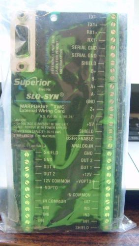 New superior electric slo syn warpdrive external wiring card 226435-001 for sale