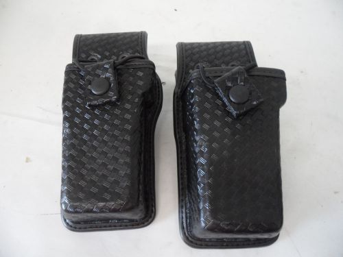 2 bianchi accumold elite universal radio holder holster fits motorola mts, xts + for sale