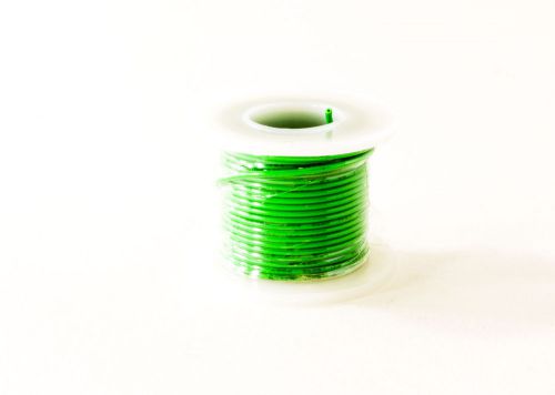 HOOK UP WIRE 22 GAUGE SOLID (25&#039; / GREEN)