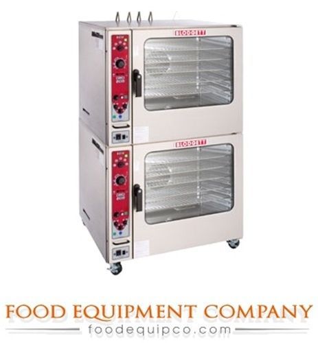 Blodgett bx-14g doubl combi oven steamer gas boilerless stacked (14) full... for sale