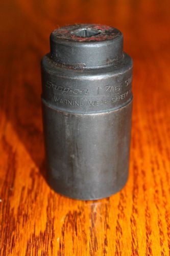 SNAP-ON (SNAP ON) 1 7/16&#034; DEEP IMPACT 6 POINT SOCKET 1/2&#034; DRIVE