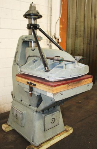 25 Ton Herman-Schwabe DV CLICKER DIE CUTTING PRESS