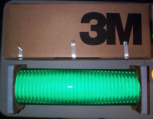 3M REFLECTIVE SHEETING 3937 GREEN High Intensity Prismatic (HIP) 24&#034; 3yds