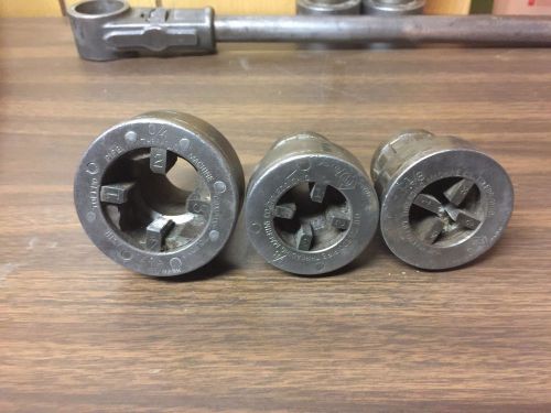 Toledo Machine Co. bolt tread dies set