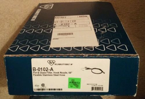 T&amp;S Brass B-0102-A Pot Filler Faucet - NEW, STILL SHRINK SEALED IN ORIGINAL BOX.