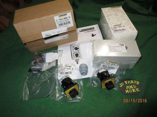 NEW KARCHER PRESSURE WASHER SINGLE SYSTEM CONTROL SWITCH KIT 2.744-008.0