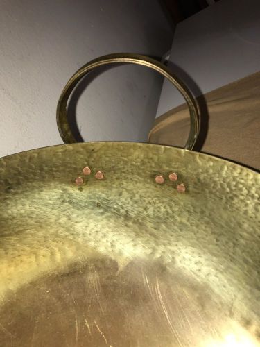 Brass Hand Hammered WOK