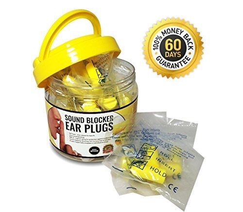 Harris Health &amp; Home Sound Blocker Ear Plugs - Block Out Snoring for Peaceful