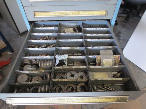 Lot of mate/trumpf die and punches for sale