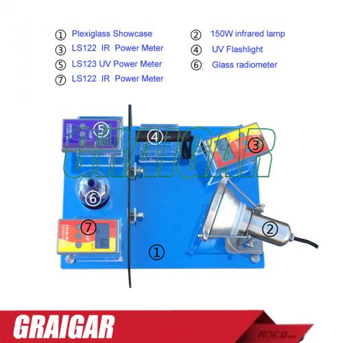 FS2150 Solar Sales Kit Solar Energy Meter Heat reflection kit IR/UV power meter