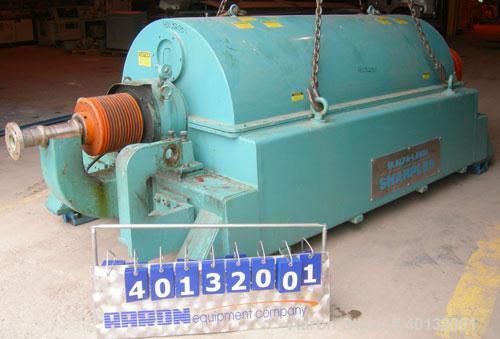 Used- sharples ds-705 super-d-canter centrifuge (dry solids design), 316/317 sta for sale