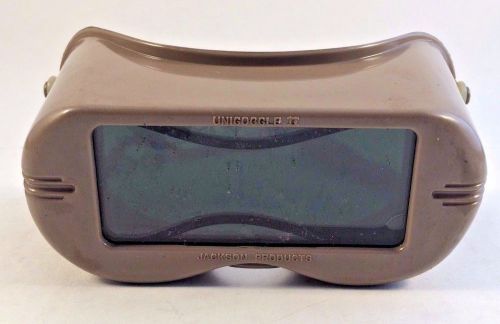 Vtg Jackson Products WR-600 Unigoggle II Steam Punk Industrial Welding Goggles