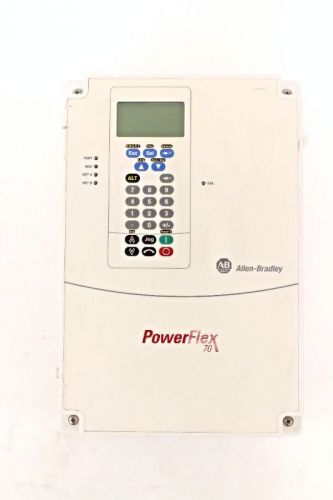 Rblt allen-bradley powerflex 70 vfd 20ad014c3aynannn  10 hp  480 v  18mo wty for sale