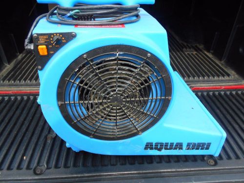 EDIC Aqua Dry Commercial Floor Dry Blower Used Lynnwood  WA