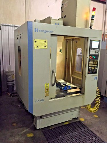 Hardinge bridgeport gx 480 2007 cnc fanuc vmc ~500 hours plus tool holders for sale