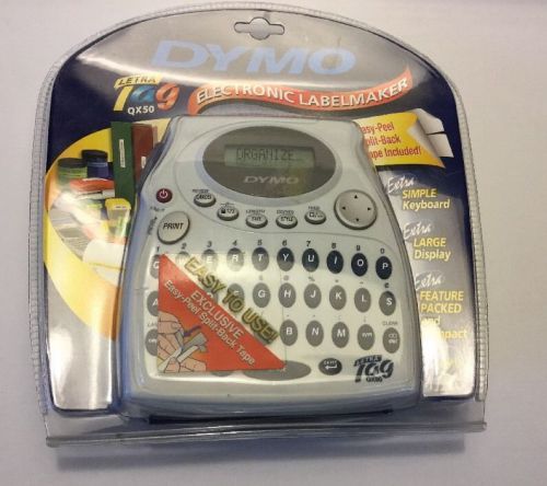 Brand New Factory Sealed DYMO QX50 Letra Tag Electronic Label Maker