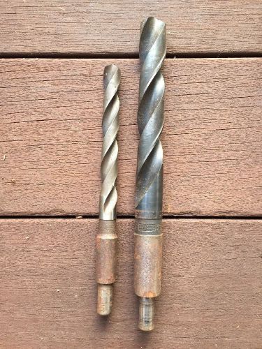 NATIONAL MILLING DRILL 19/32&#034; + 19/32 X 1/2&#034; SHANK X DRILL BITS HIGH SPEED