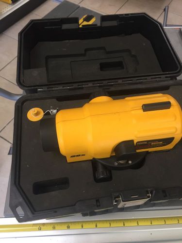 DEWALT DW096 SURVEY AUTOMATIC LEVEL, USED WITH CASE